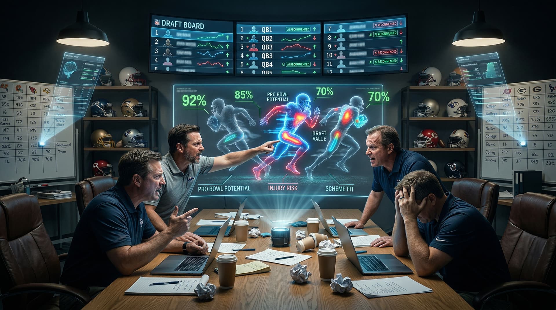 NFL AI Draft Tools Ignite Scout Revolt in $20B League Prep