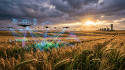 500 AI Drones Wheat Hunt Kansas Fields for Resilient Strains