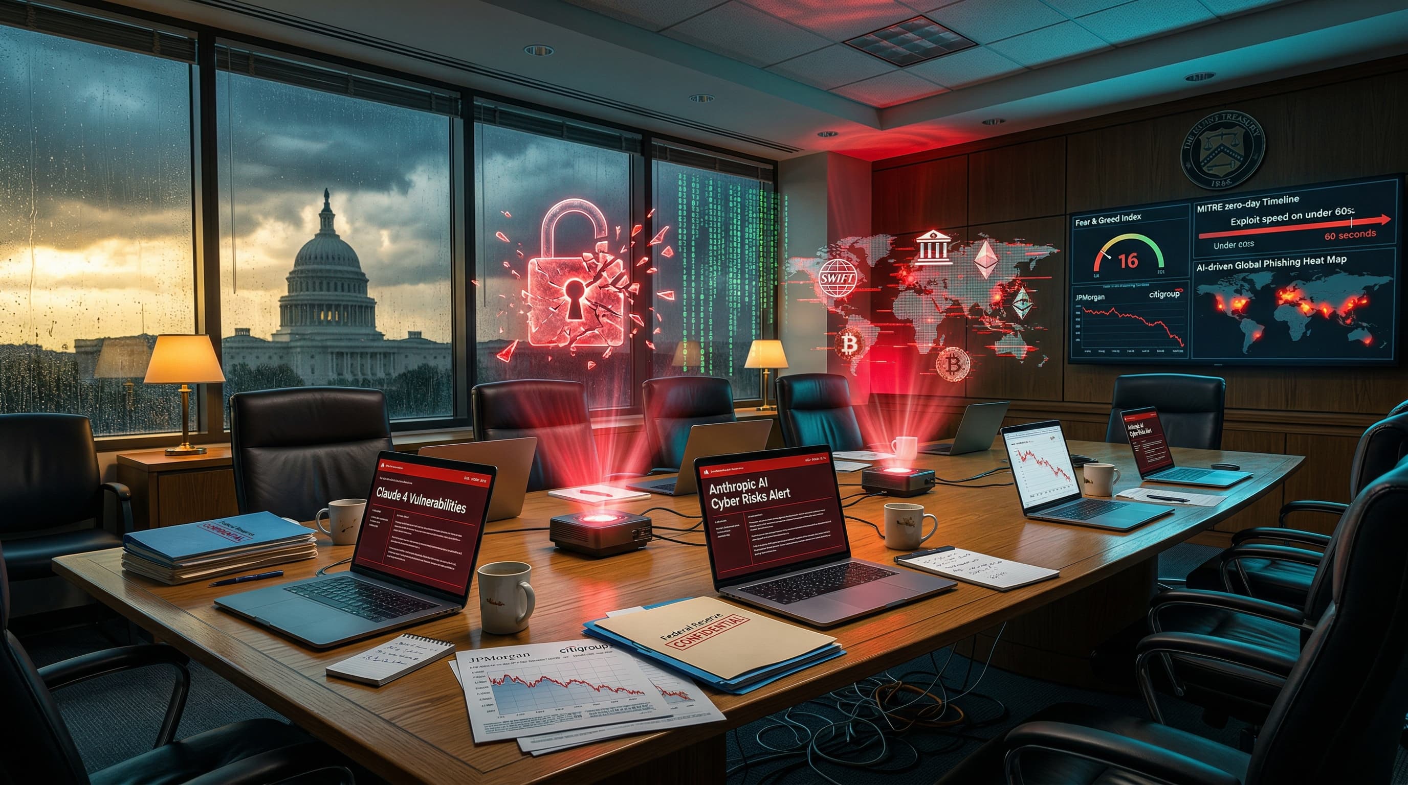 Anthropic AI Cyber Risks: US Regulators Summon Bank CEOs