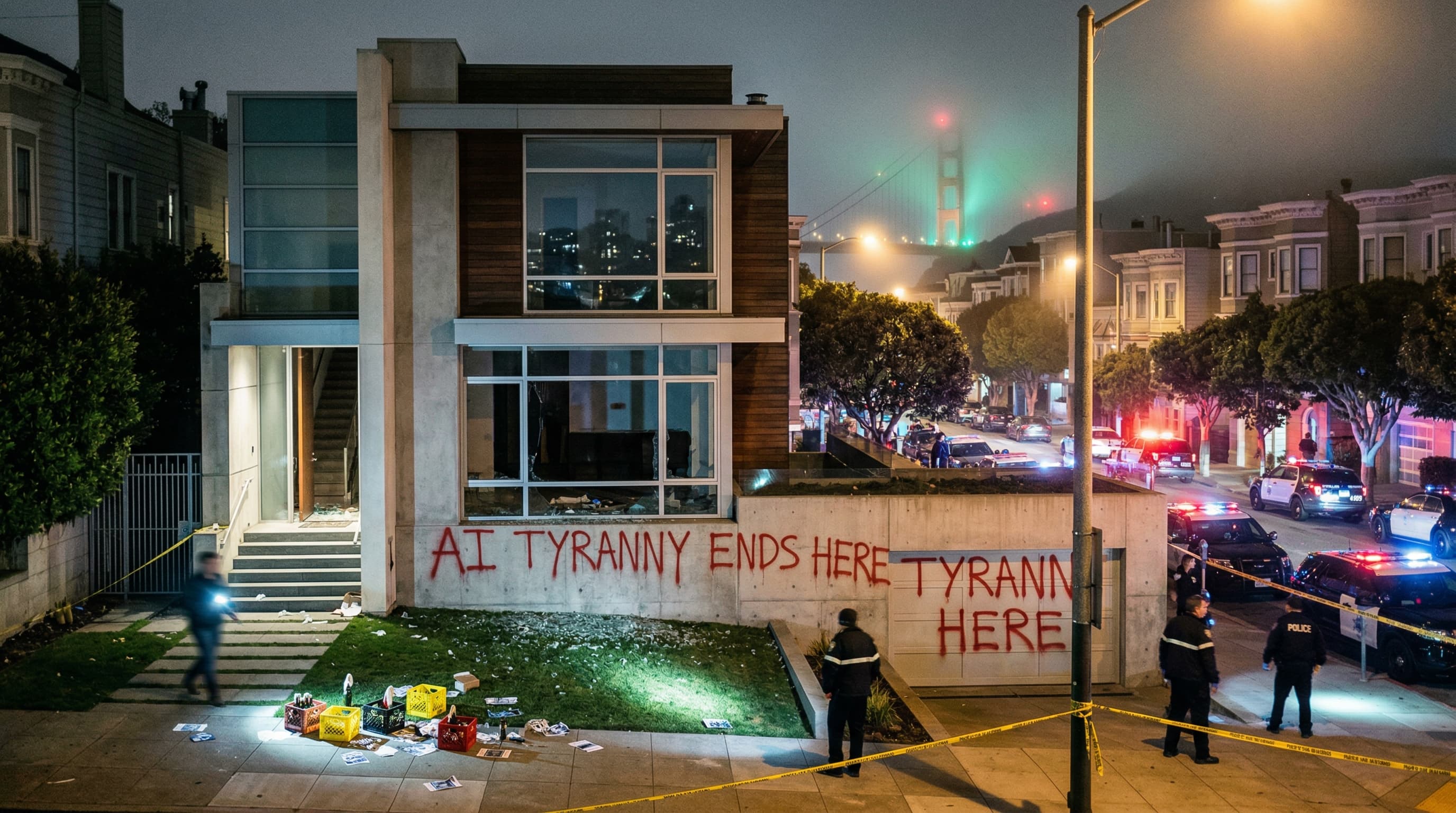 Sam Altman Attack: Vandals Hit SF Home Over AI Fears