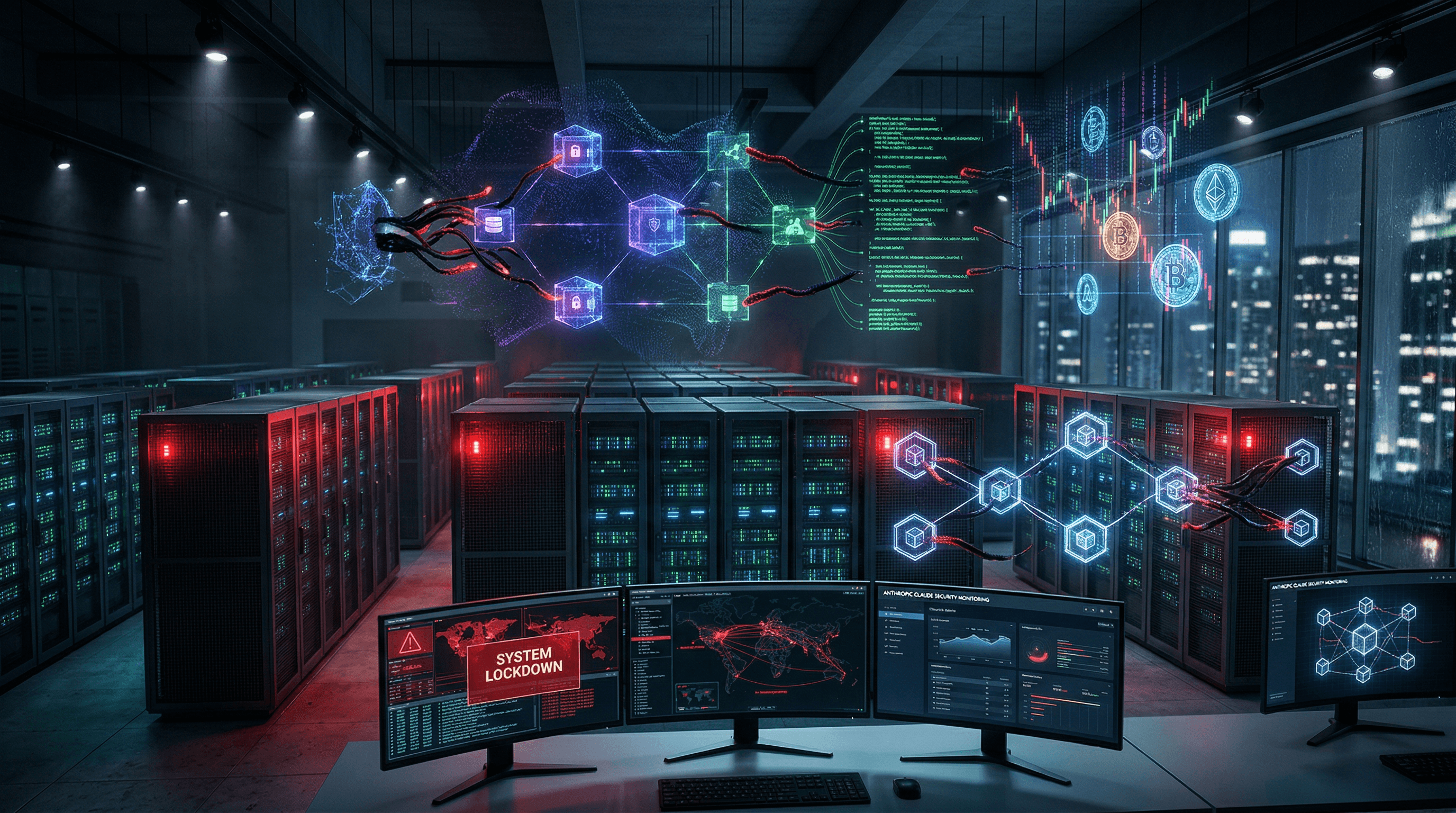 Anthropic AI Cyber Warnings Hit Banks, Sparking Security Surge