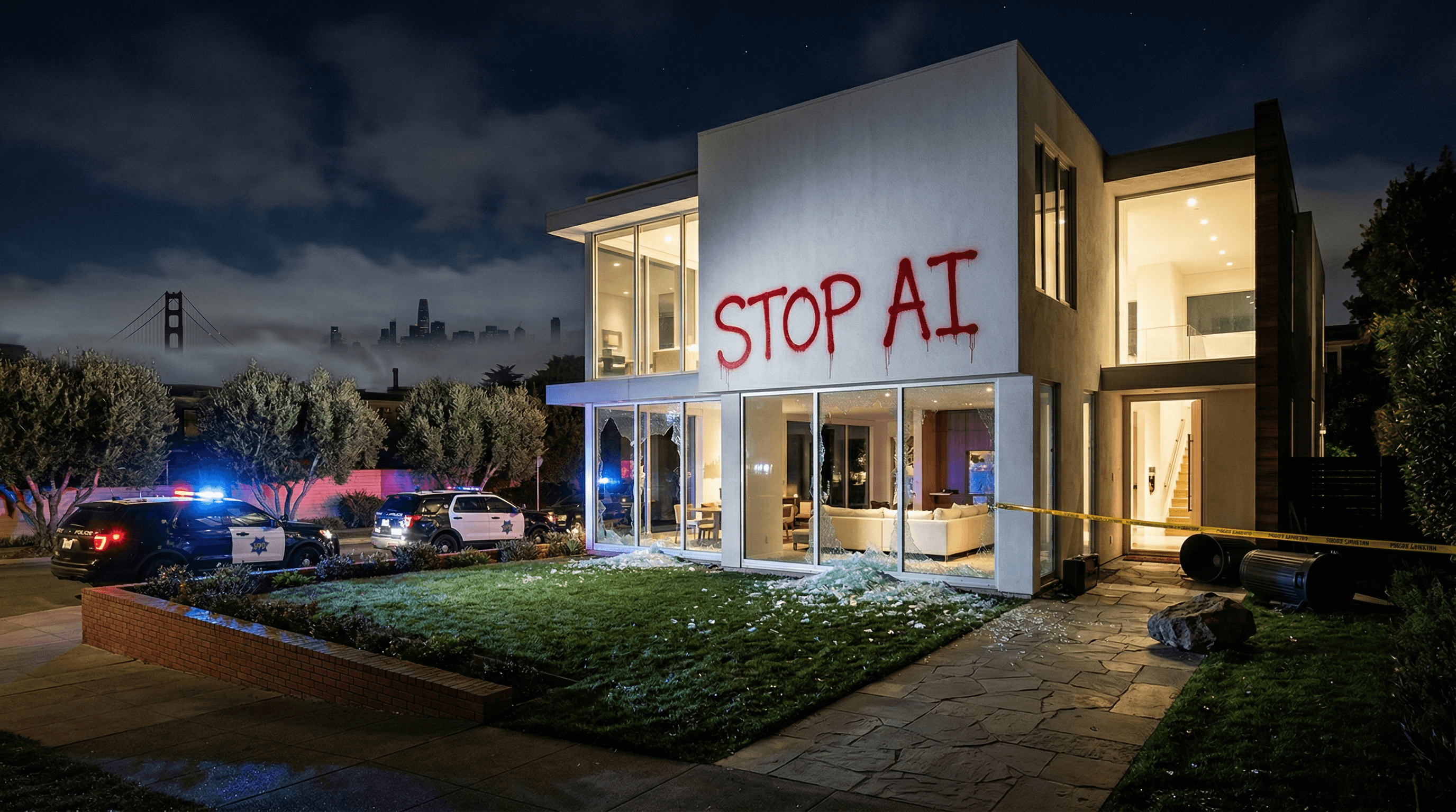 Sam Altman Attack: Vandals Target OpenAI CEO's SF Home Over AI Fears