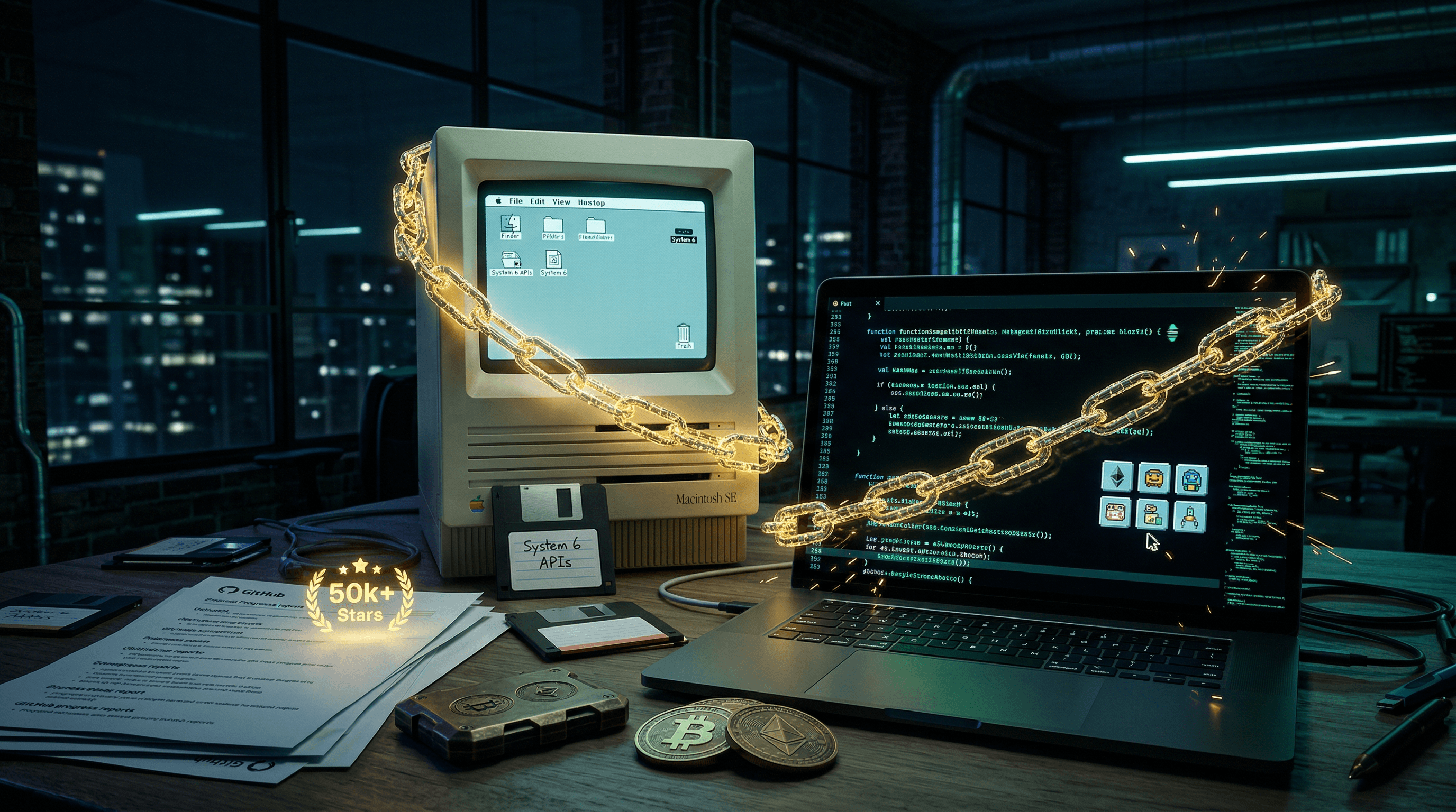 Advanced Mac Substitute Clones 1980s Mac OS APIs, Hits 50K Stars