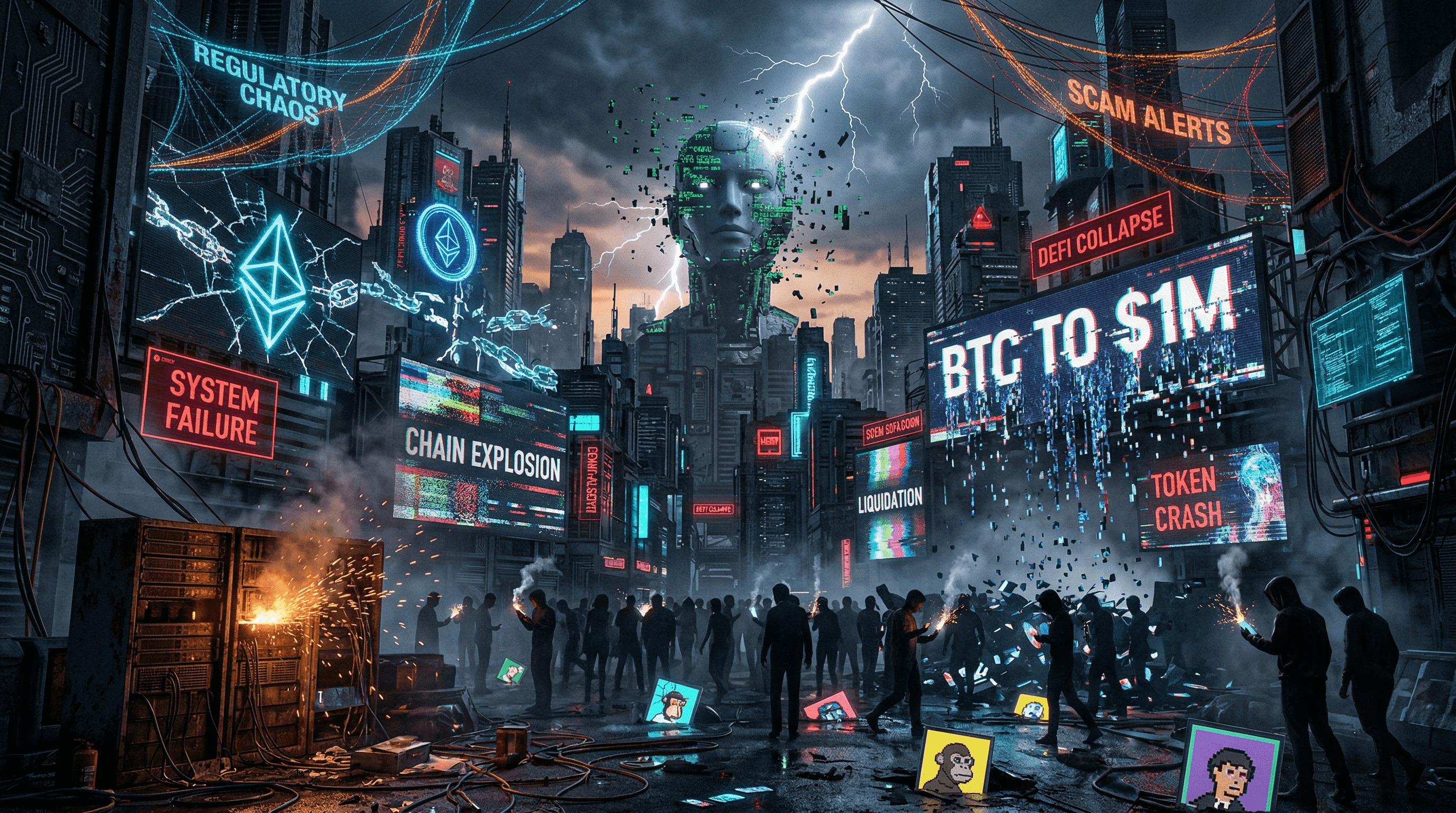 Futuristic Lies Part 5: AI Glitches Plunge Crypto Fear to Extreme 15