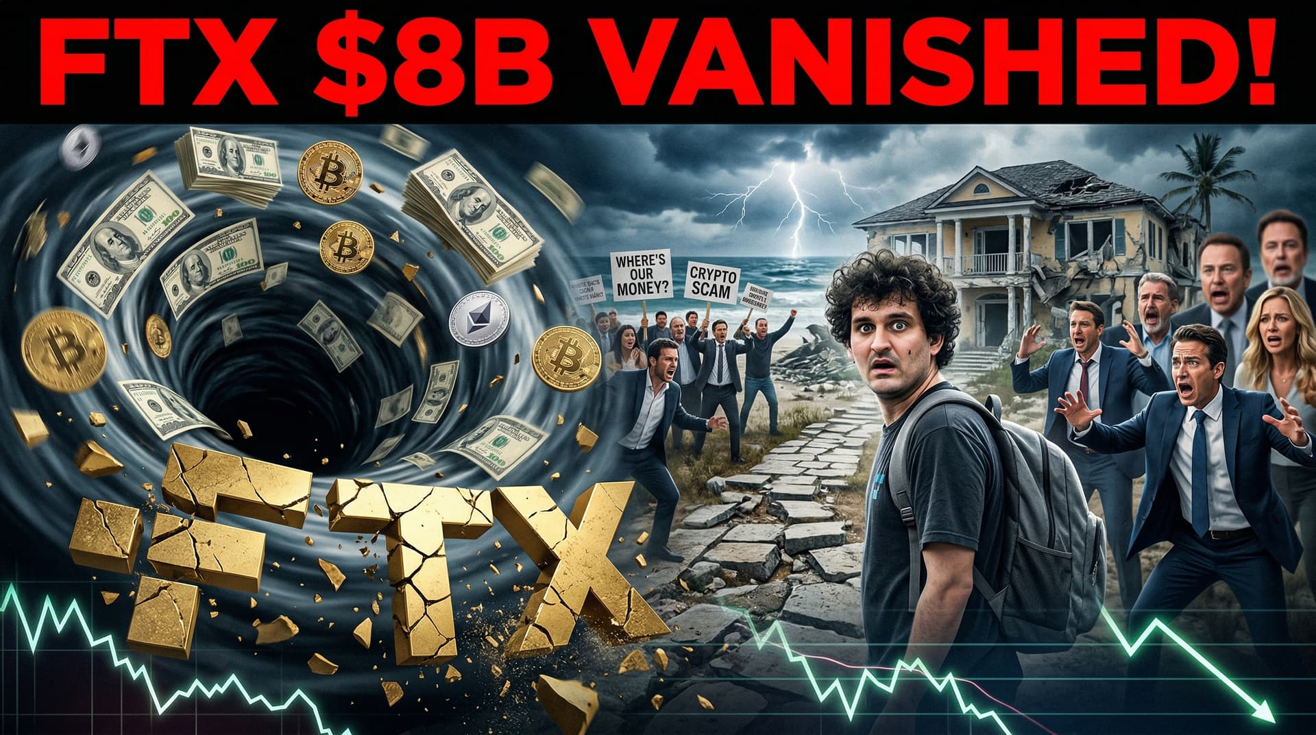 FTX Collapse: Crypto's $8B Black Hole Shocks the World