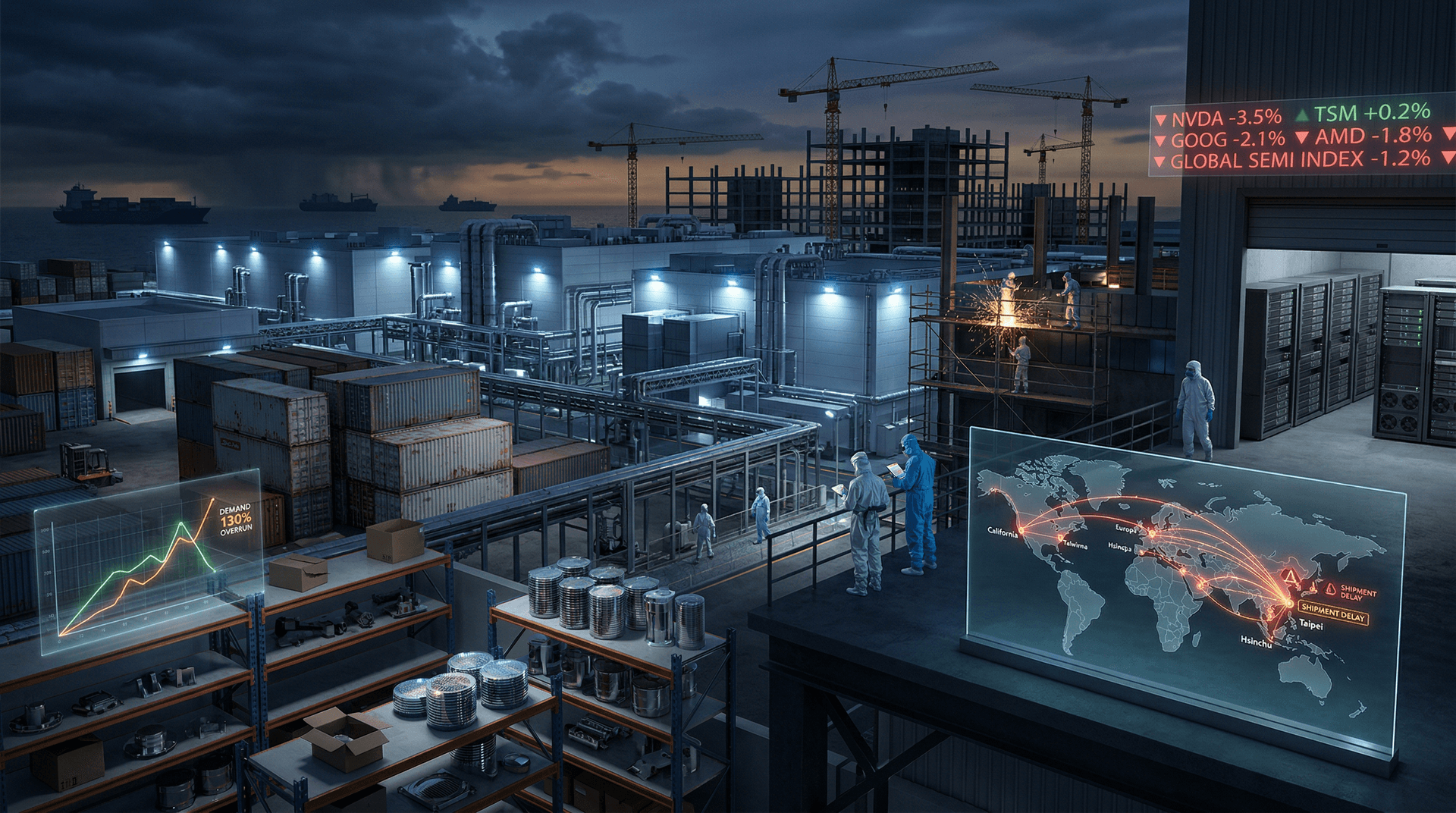 TSMC: AI Chip Shortages Cut Capacity 30% on Demand Surge