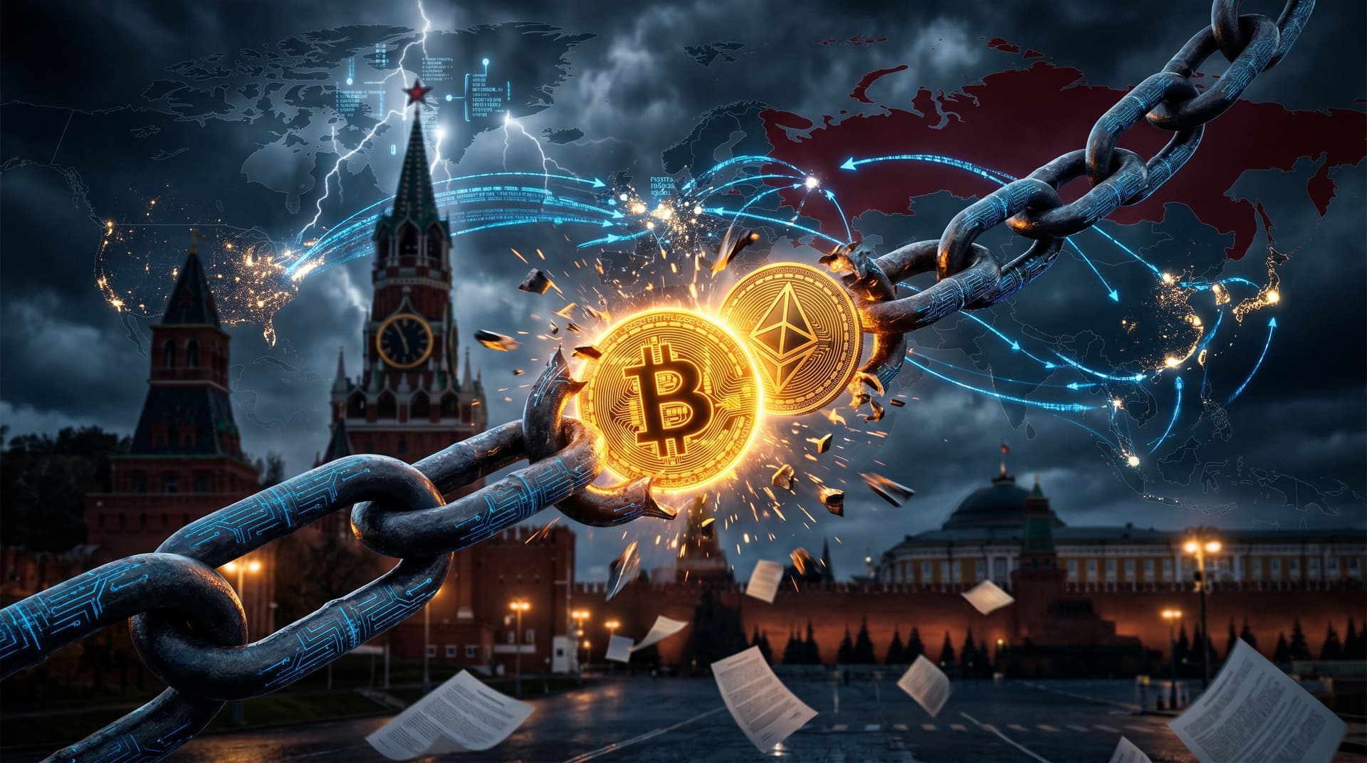 Russian Crypto Penalties: 7-Year Terms Spark 15% DeFi Plunge