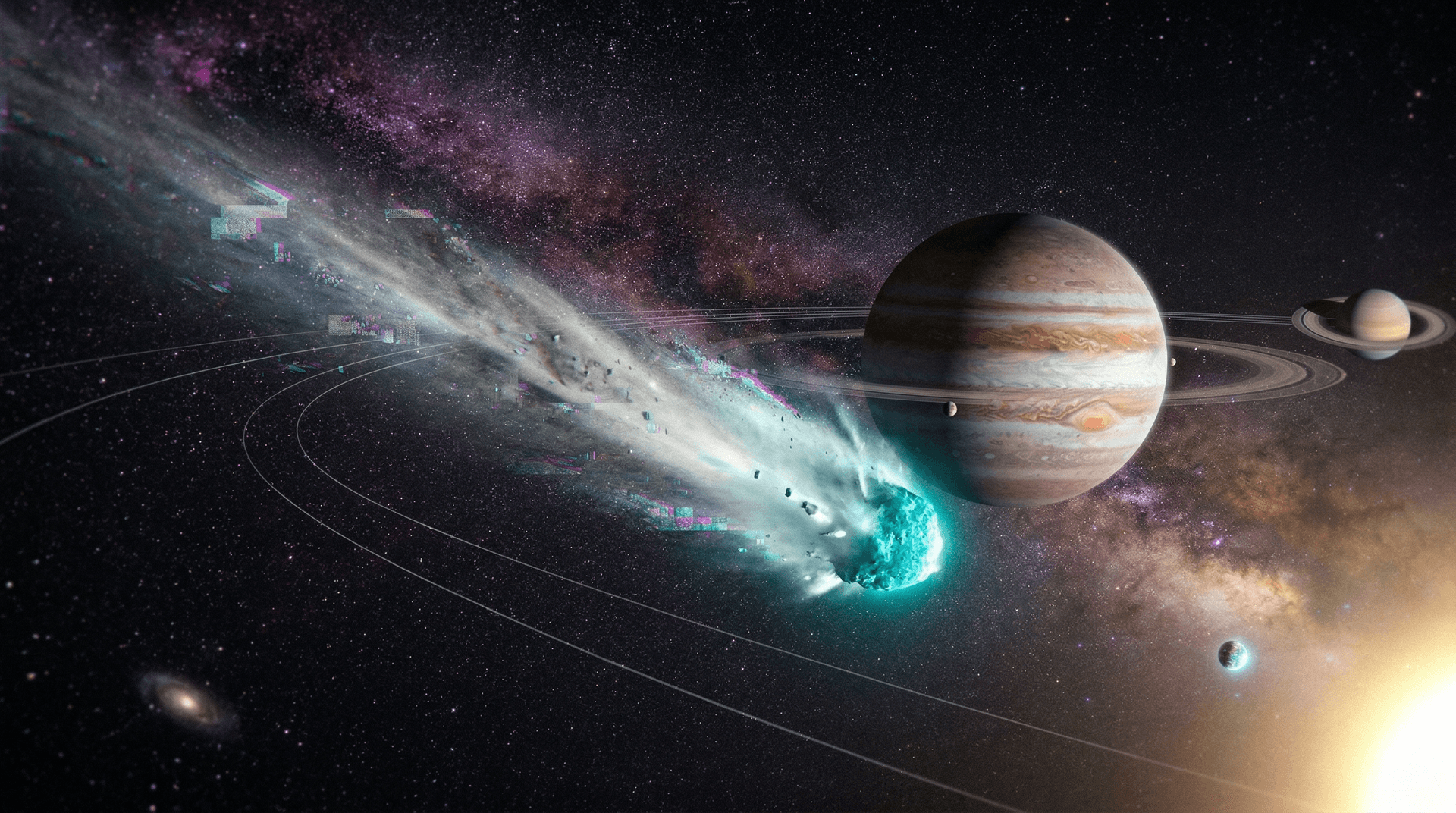 Interstellar Comet Enters Solar System: 1,200% Frenzy Sparks 4.7% BTC Surge