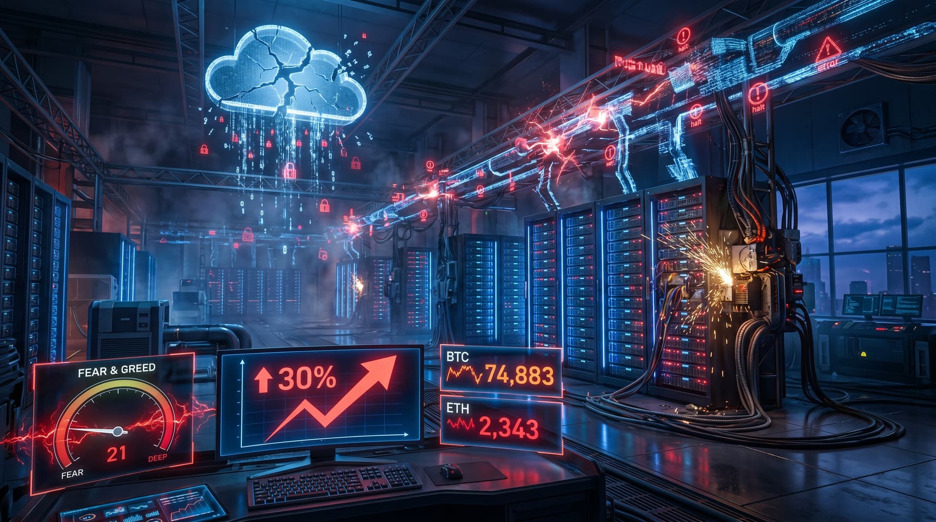 Backblaze Backup Policy Shift Ends Auto-Backups 2026; Fear Index Hits 21