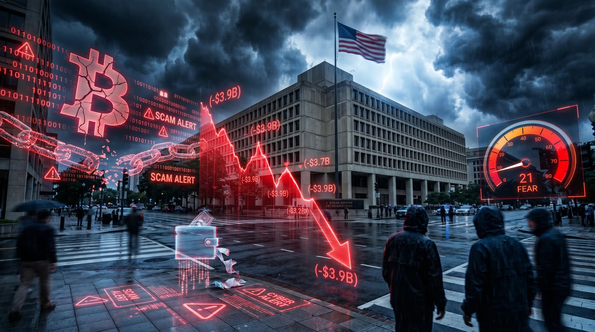 FBI IC3 Crypto Fraud Report: Scams Seized $3.9B of $7.8B 2025 US Losses