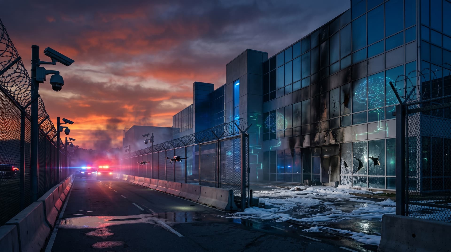 AI Backlash Fire-Bomb Hits Lab, Fear Index Plunges to 23