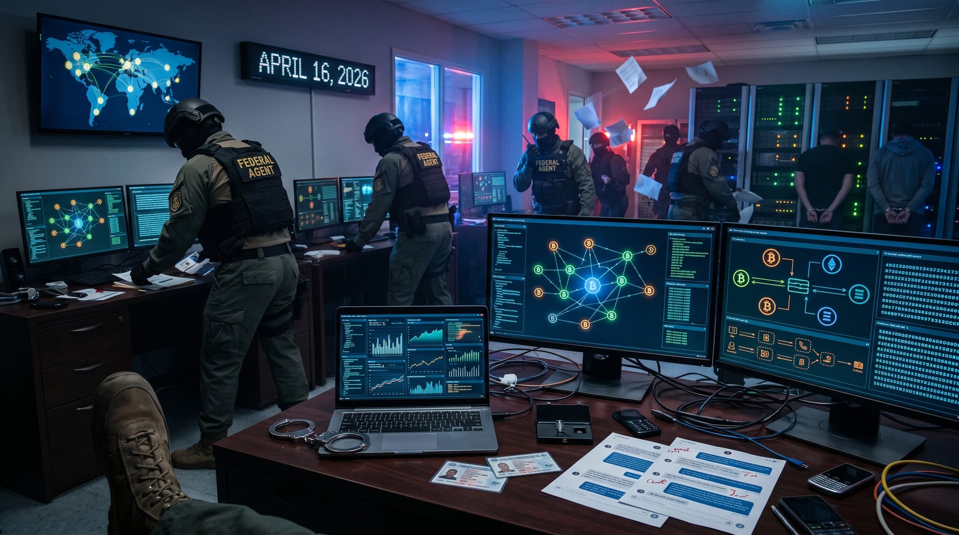 U.S. Authorities Execute Major Crypto Scam Bust: $5.4M Romance Fraud Network Dismantled Using Blockchain Tracing