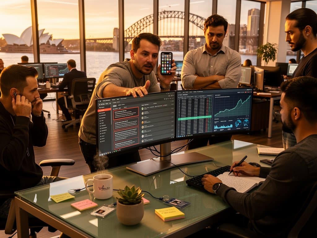 Jira dashboard with AI training data privacy warning in enterprise office amid crypto market charts